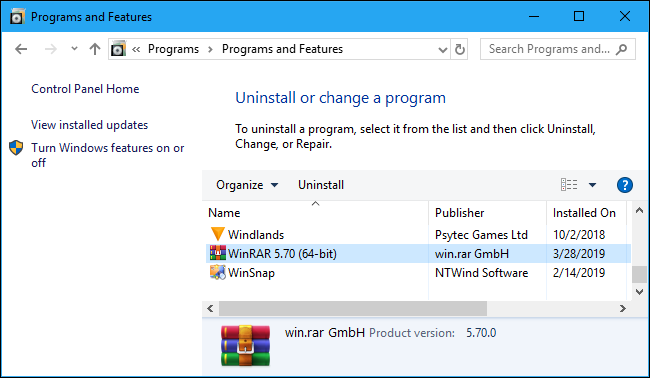 how to uninstall winrar on windows 10 how to uninstall winrar on windows 10